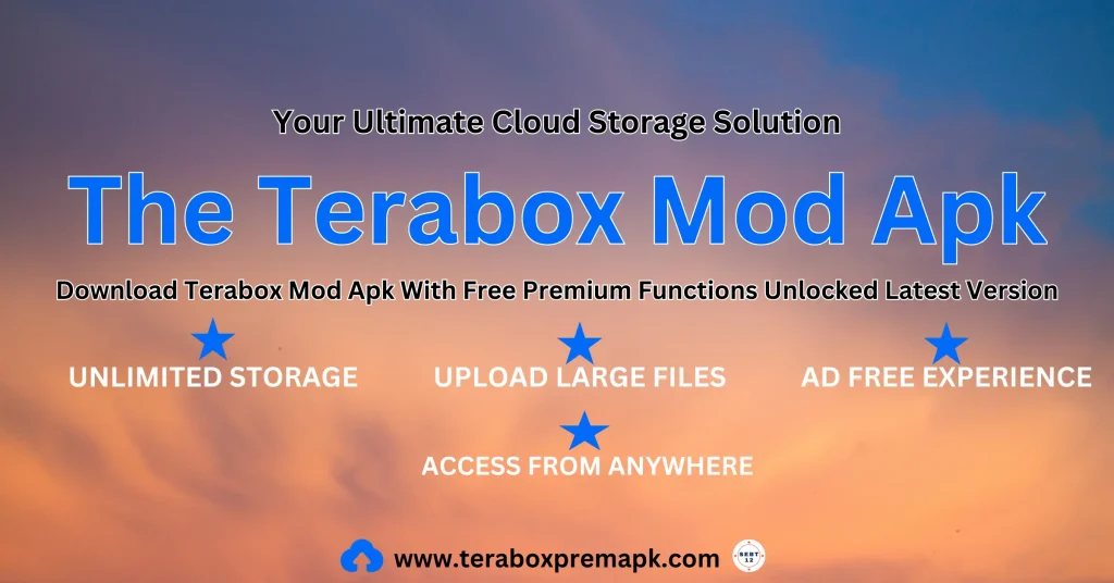 TeraBox Mod APK V3.34.3 New Premium Unlocked Free